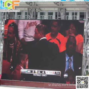 The auto show Outdoor rgb Display P25 for advertising guidance.